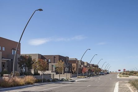 Valmont Standard Traffic Street lighting with curved poles