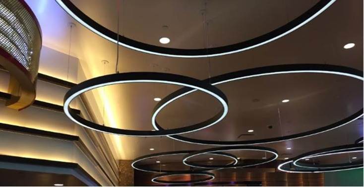 Picasso Lighting Ring pendant lights