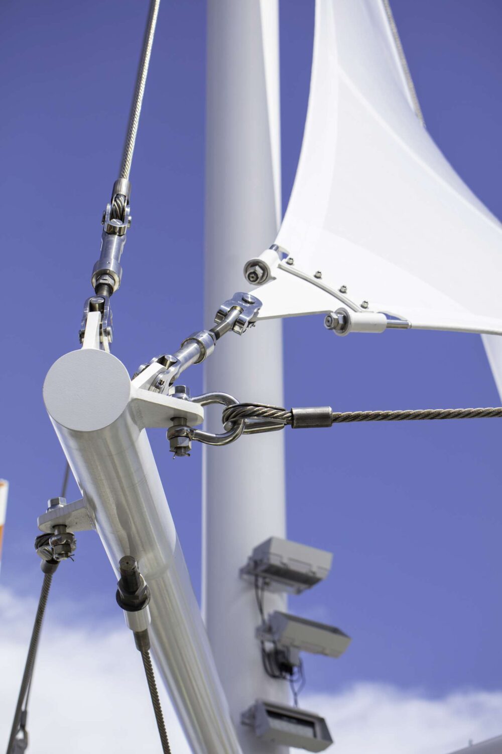 Architectural details of Pompano Beach Atlantic Bridge