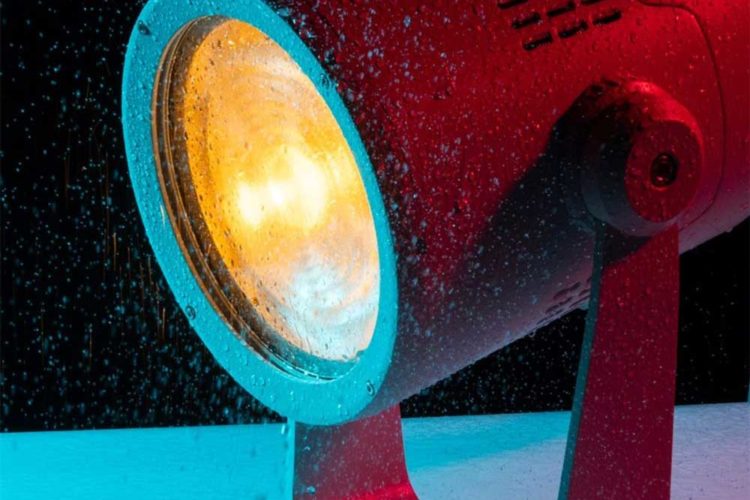 Close-up photo of an Acclaim Lighting fixture